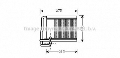 AVA QUALITY COOLING hy6213 -  Теплообменник, отопление салона